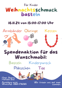 Wei&szlig; Blau Bunt Fotografisch Organisch Verspielt Kinder Flohmarkt Einladung Poster (1)